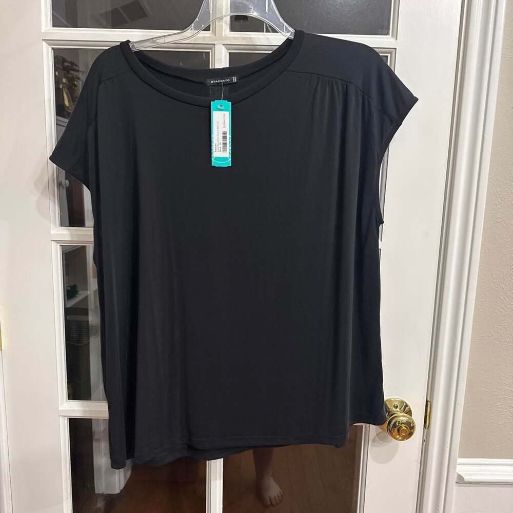 Staccato Cora Sleeveless Cupro Knit Top